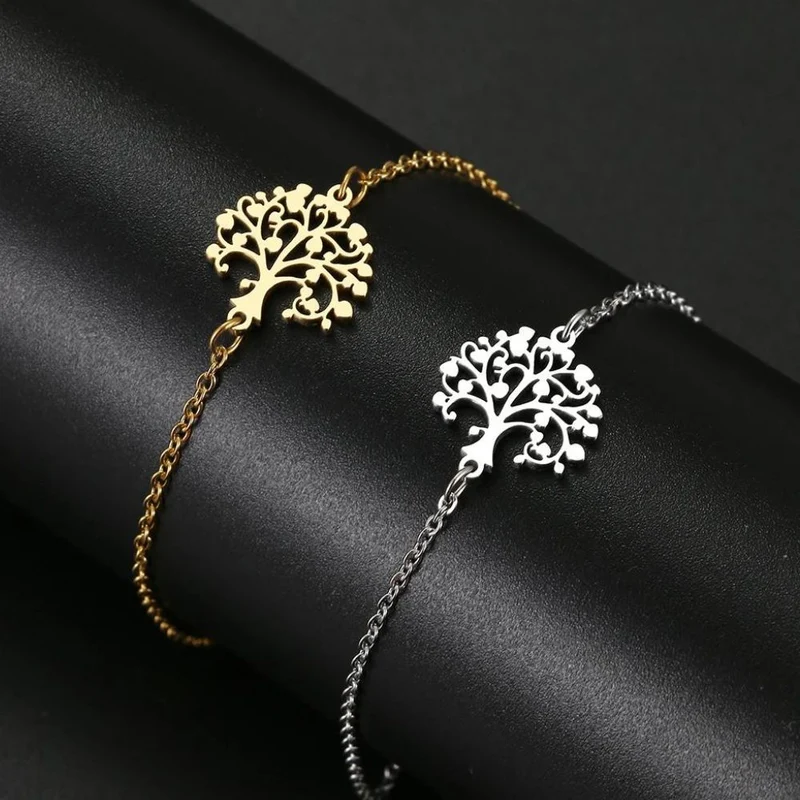 Bracelet Arbre de Vie Acier