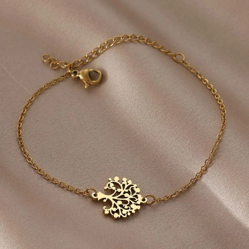 Bracelet Arbre de Vie Acier