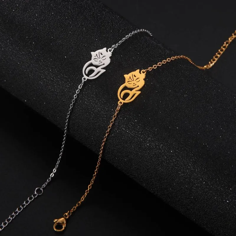 Bracelet Chat Chainette