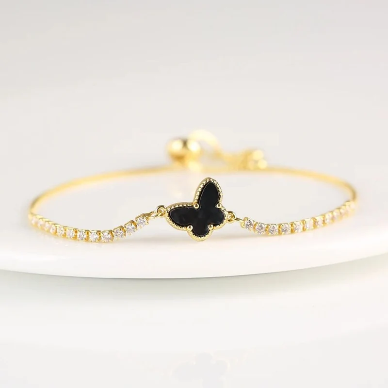 Bracelet Papillon Or Diamant