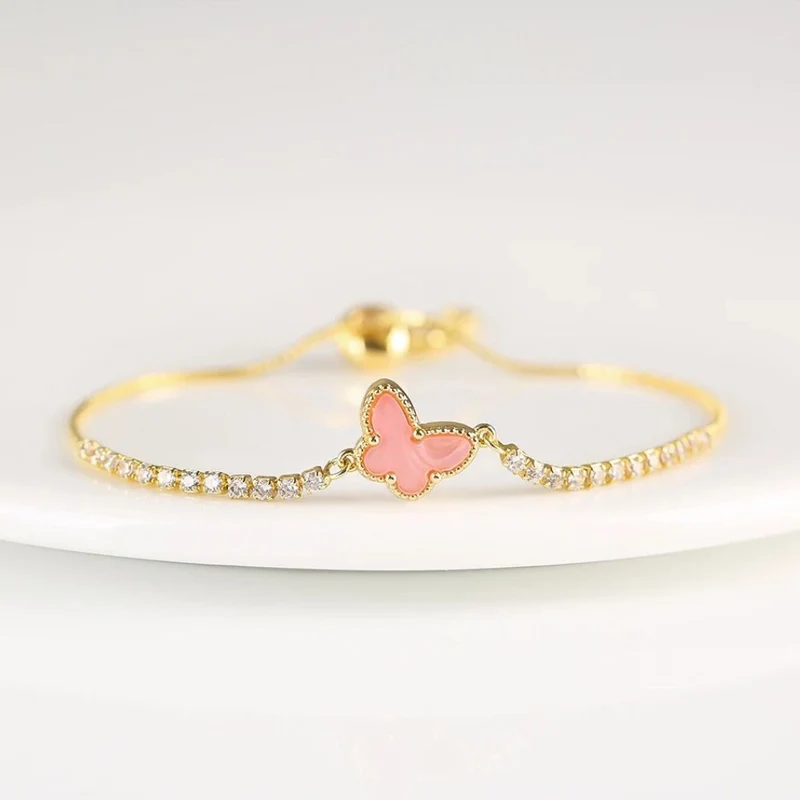 Bracelet Papillon Or Diamant