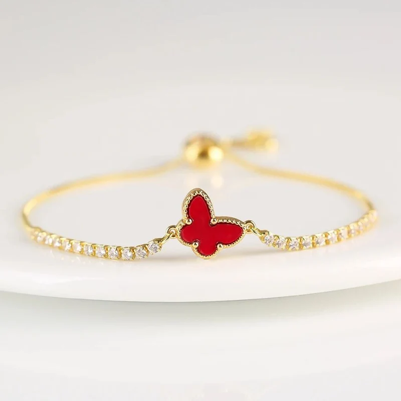 Bracelet Papillon Or Diamant