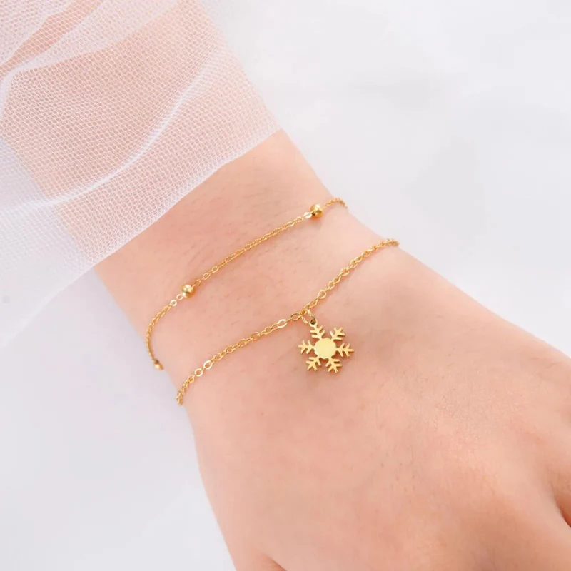 Bracelet Flocon de Neige