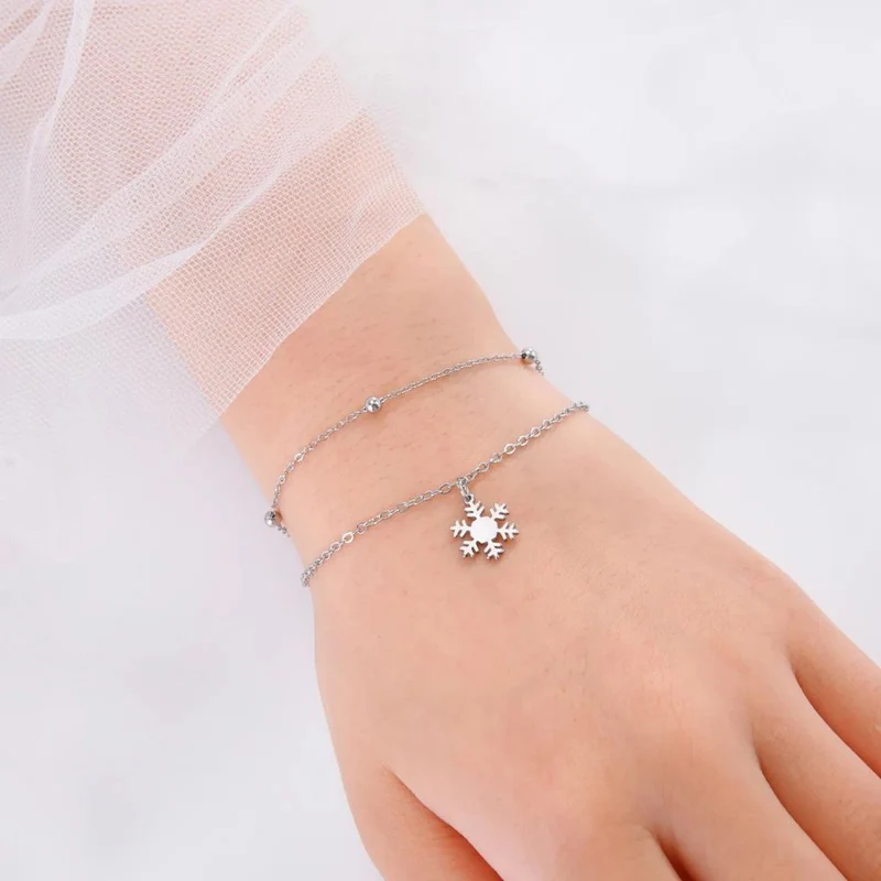 Bracelet Flocon de Neige