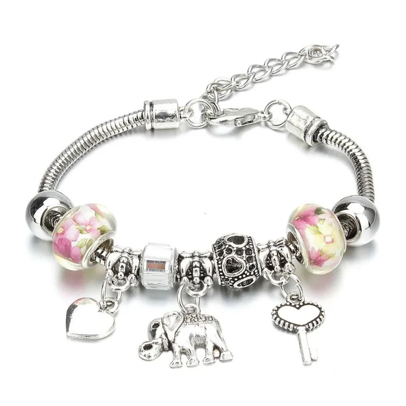 Bracelet Éléphant Breloque