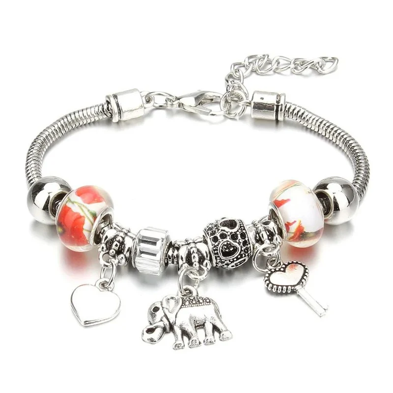 Bracelet Éléphant Breloque