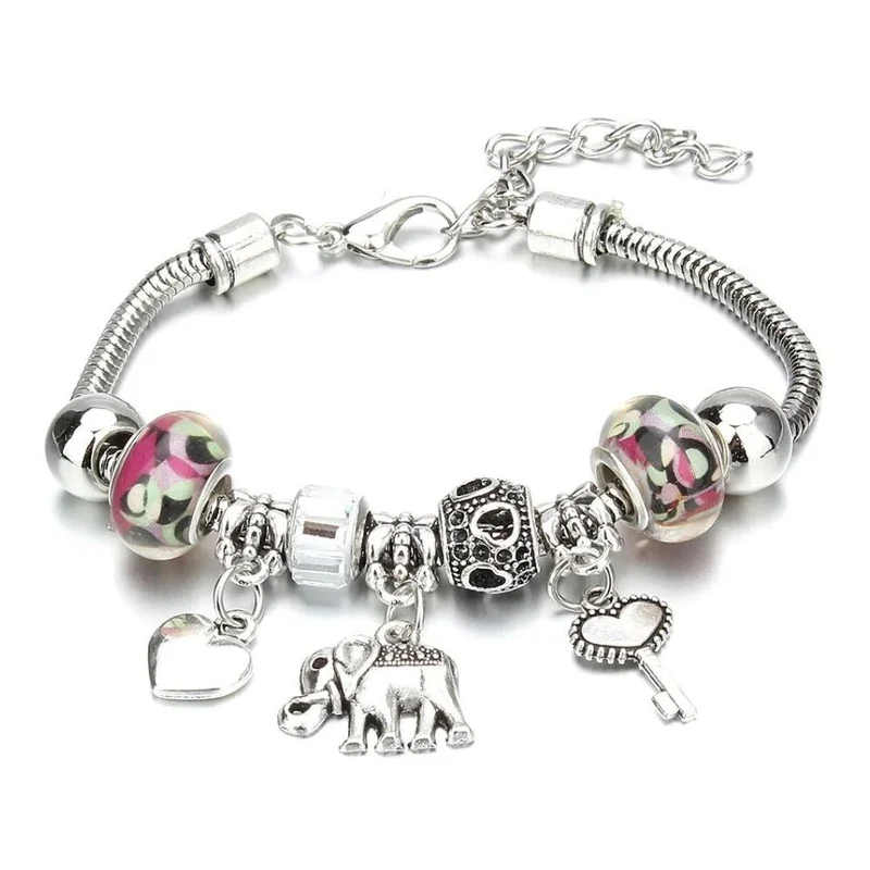Bracelet Éléphant Breloque
