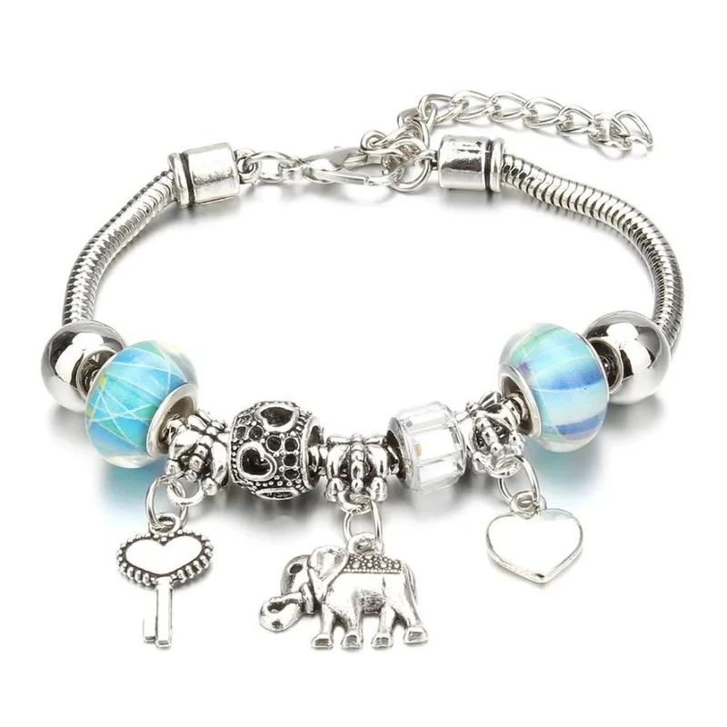 Bracelet Éléphant Breloque