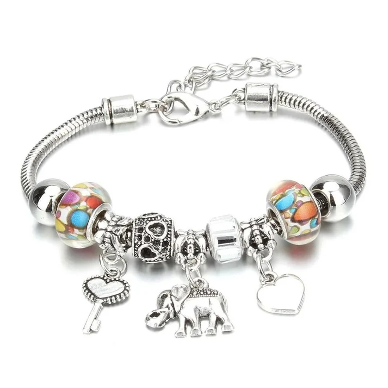 Bracelet Éléphant Breloque
