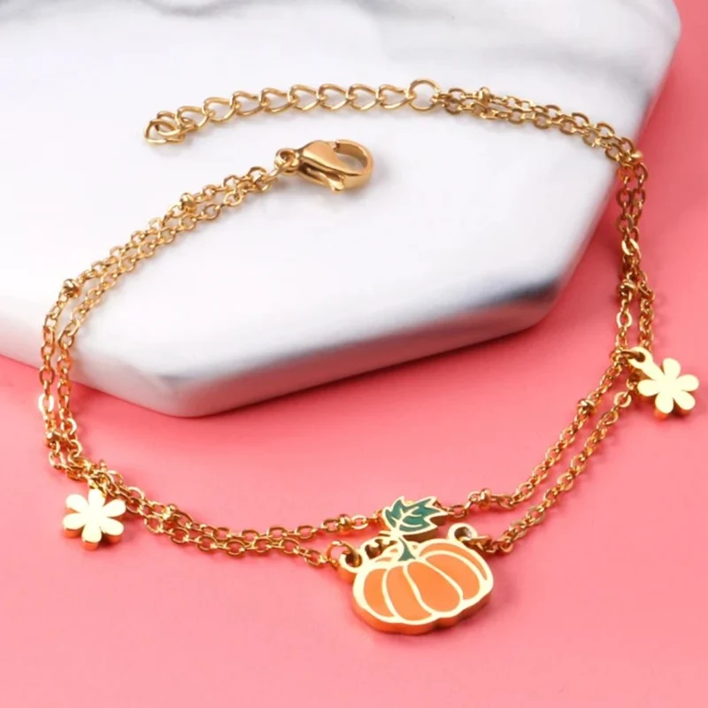 Bracelet Citrouille