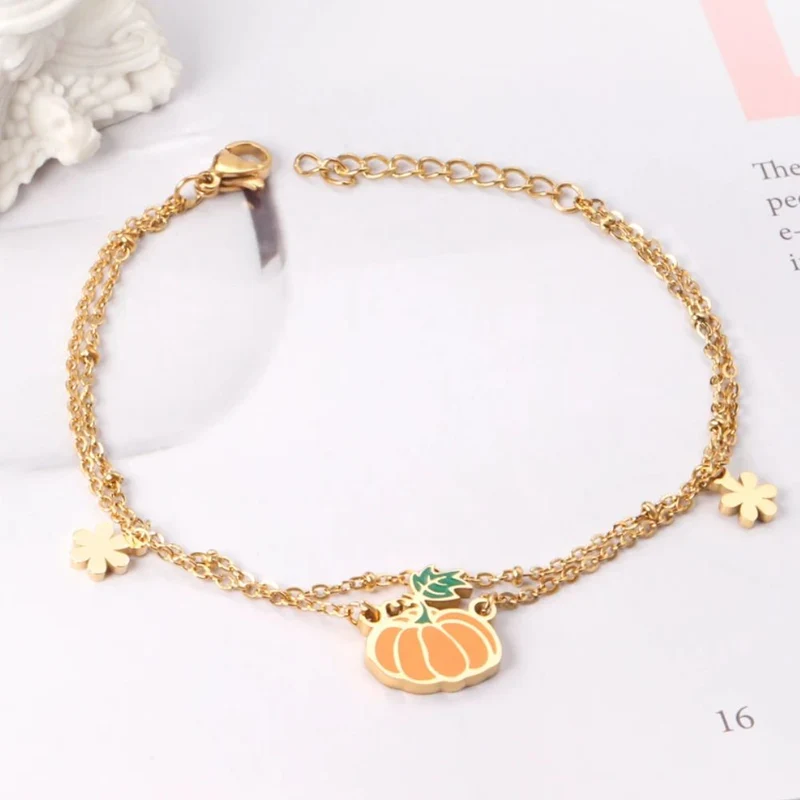 Bracelet Citrouille