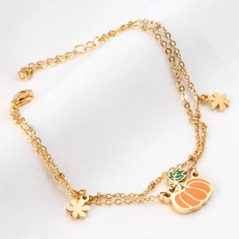 Bracelet Citrouille