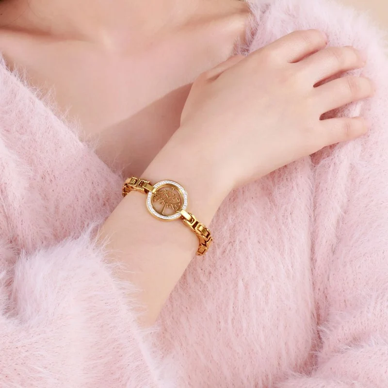 Bracelet Arbre de Vie Gourmette