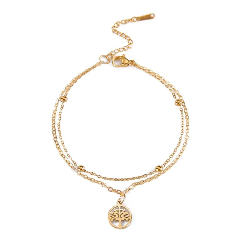 Bracelet Arbre de Vie Acier Inoxydable