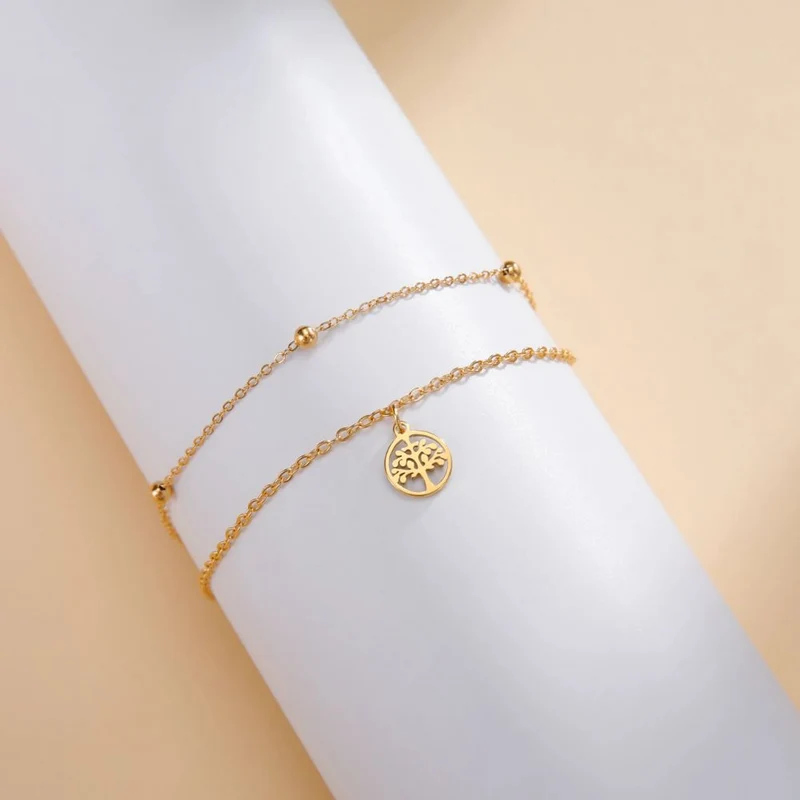 Bracelet Arbre de Vie Acier Inoxydable