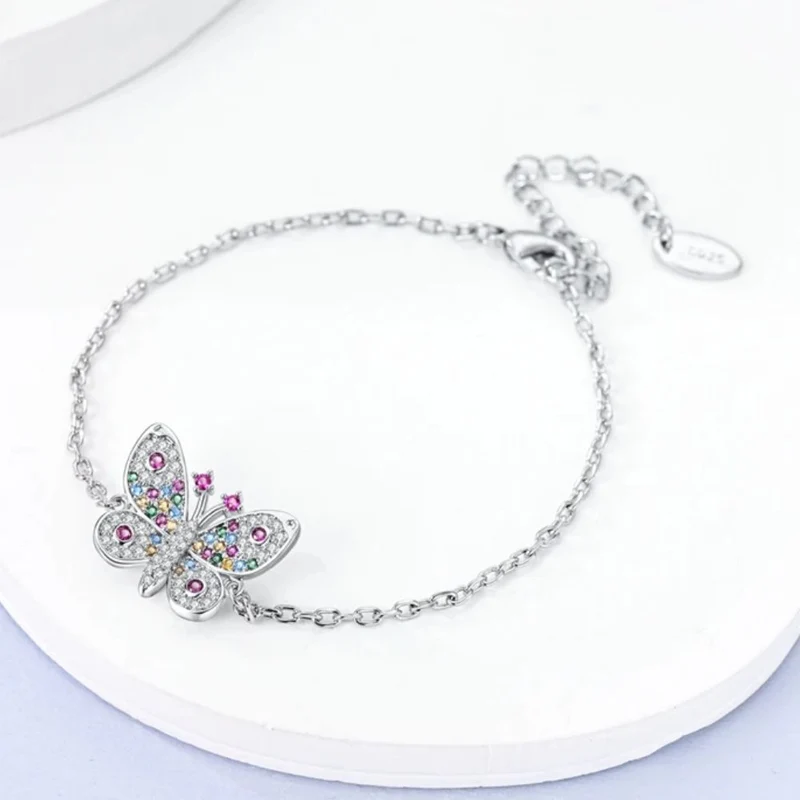 Bracelet Papillon Strass