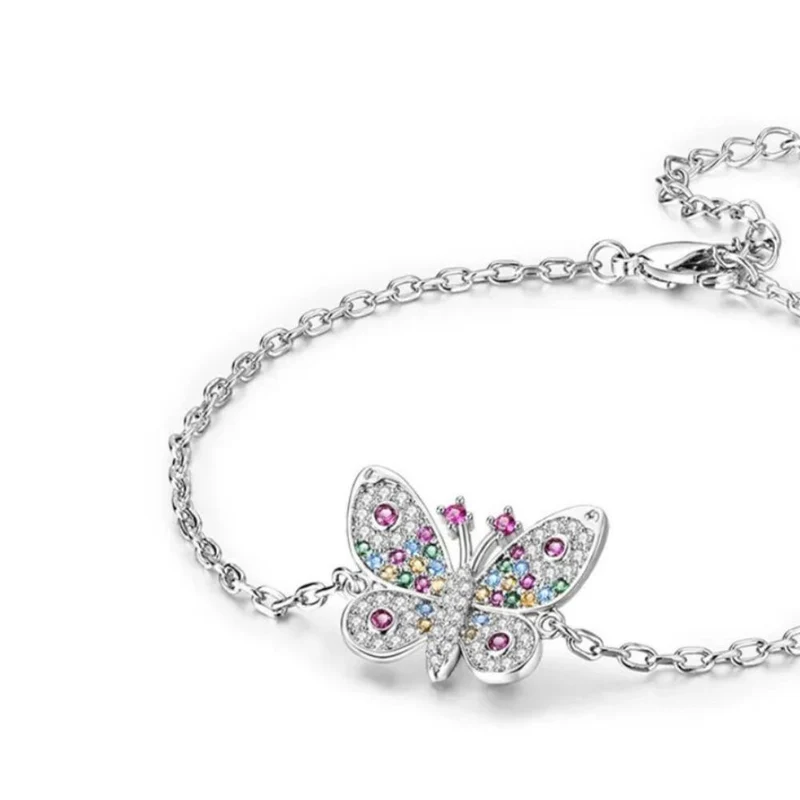 Bracelet Papillon Strass