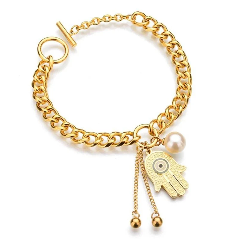 Bracelet Main de Fatma Or