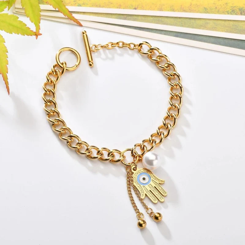 Bracelet Main de Fatma Or