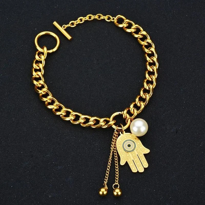 Bracelet Main de Fatma Or