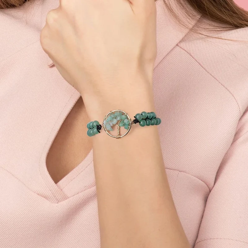 Bracelet Arbre de Vie Pierre