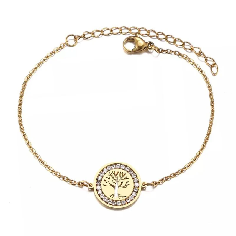 Bracelet Arbre de Vie Strass