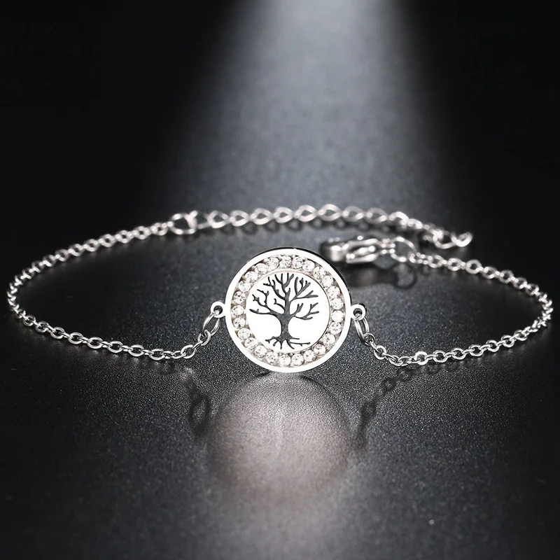 Bracelet Arbre de Vie Strass