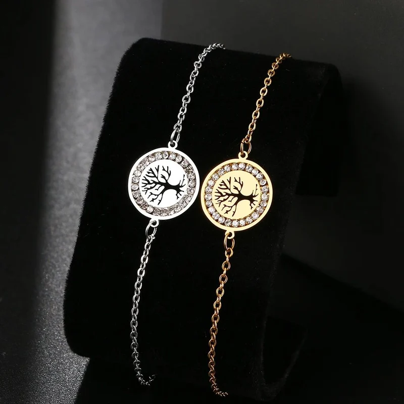 Bracelet Arbre de Vie Strass
