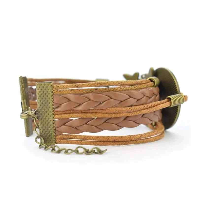 Bracelet Arbre de Vie Cuir Marron