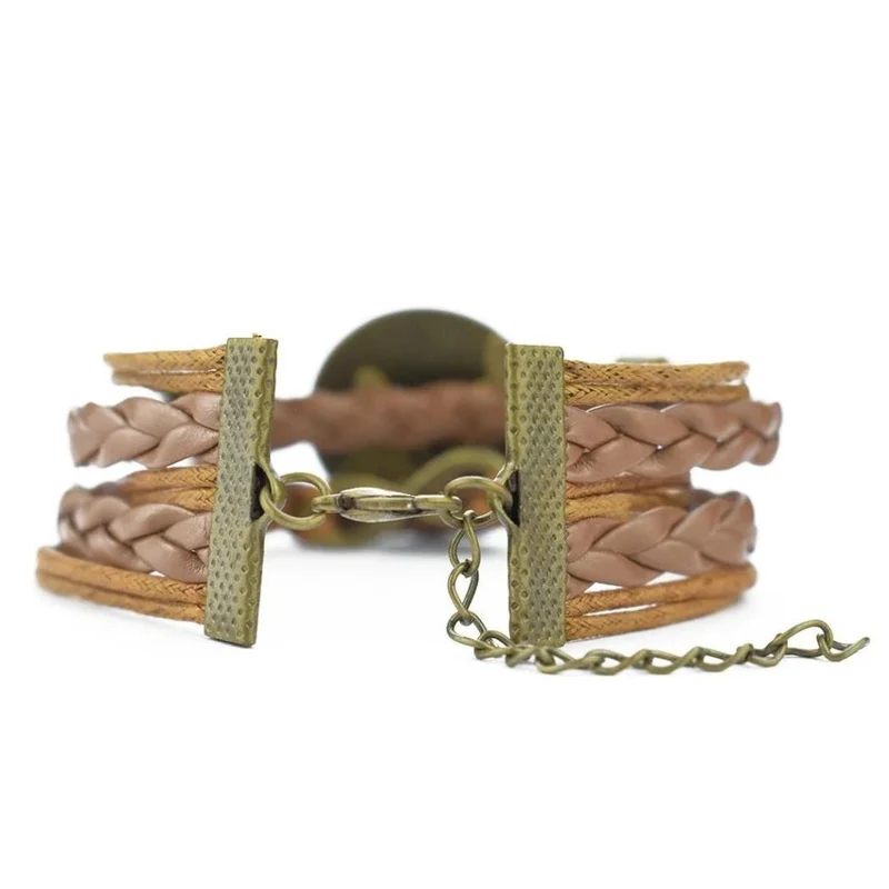 Bracelet Arbre de Vie Cuir Marron
