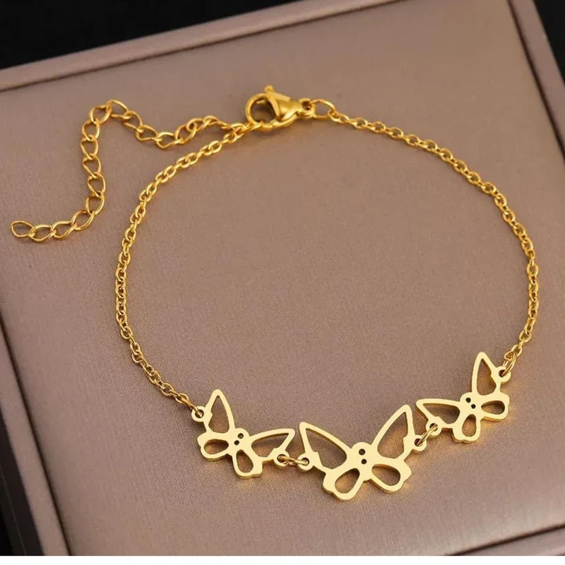 Bracelet Papillon Chainette