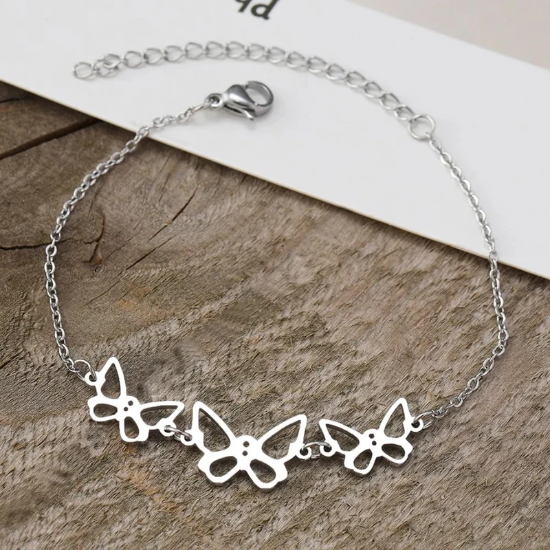 Bracelet Papillon Chainette