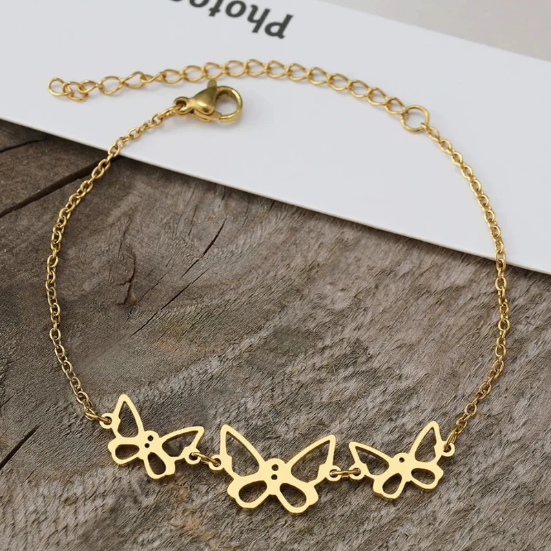 Bracelet Papillon Chainette