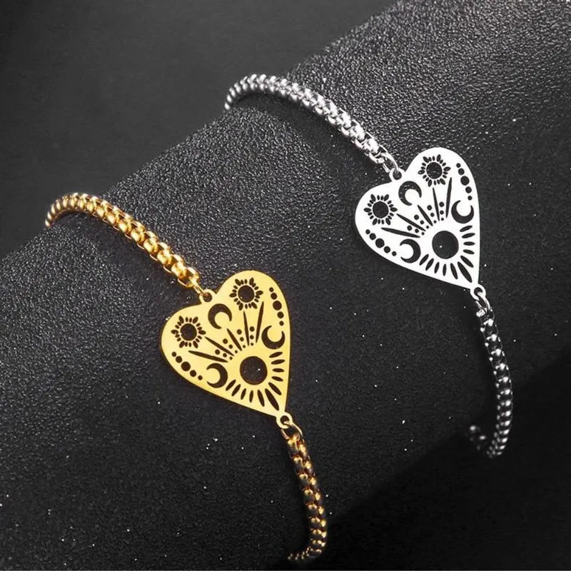 Bracelet Cœur Motifs