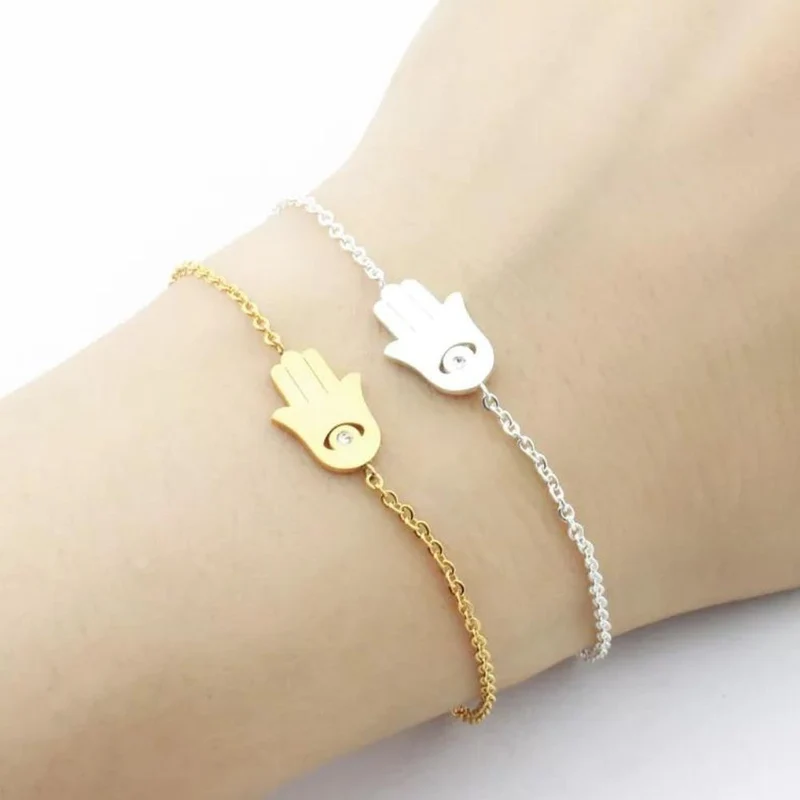 Bracelet Main de Fatma Plaque