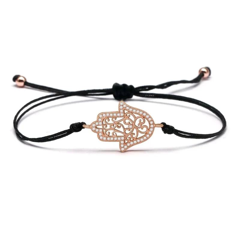 Bracelet Main de Fatma Cordon