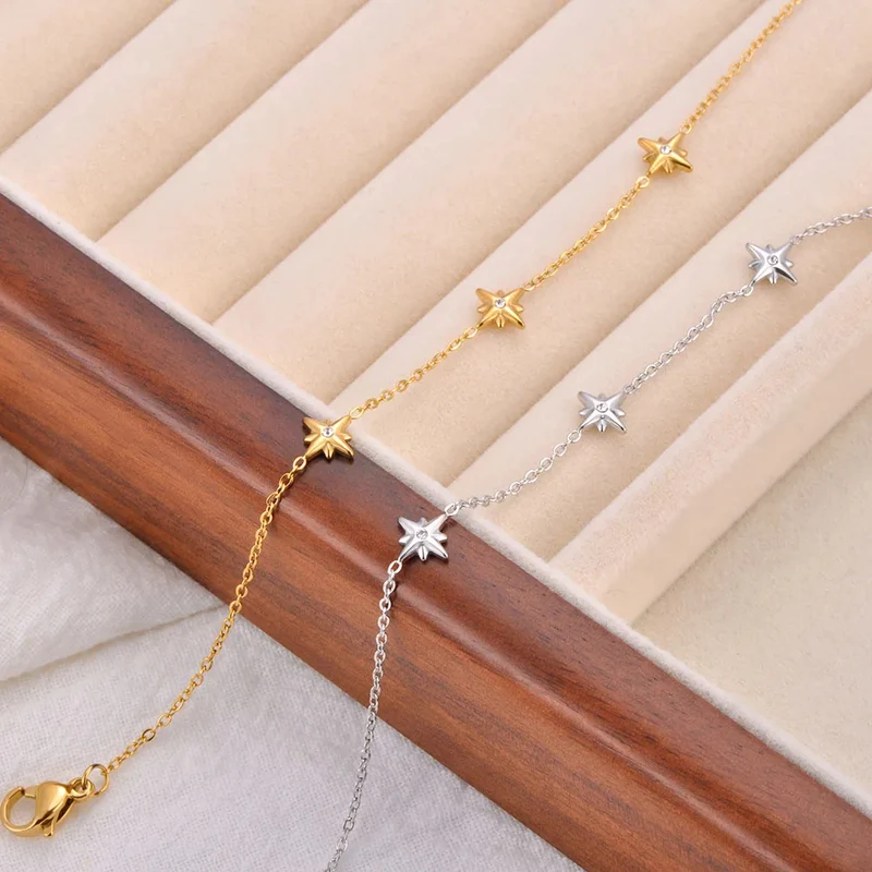Bracelet Étoile Diamants