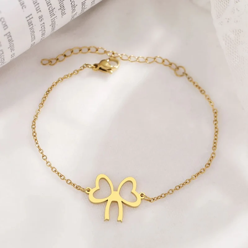 Bracelet Cœur en Nœud