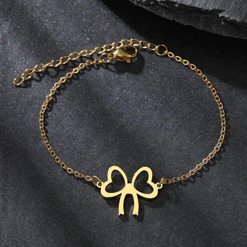 Bracelet Cœur en Nœud