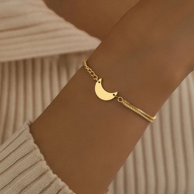 Bracelet Femme Demi-Lune