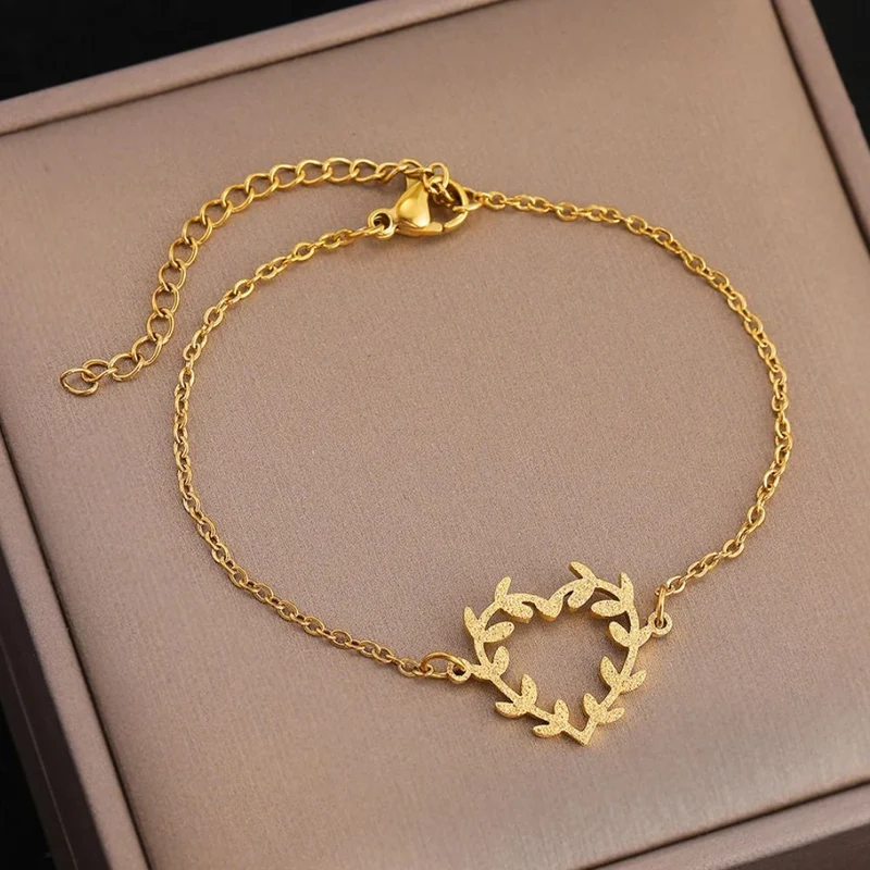 Bracelet Cœur Trèfle