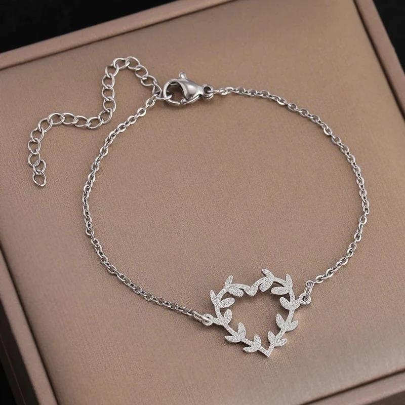 Bracelet Cœur Trèfle