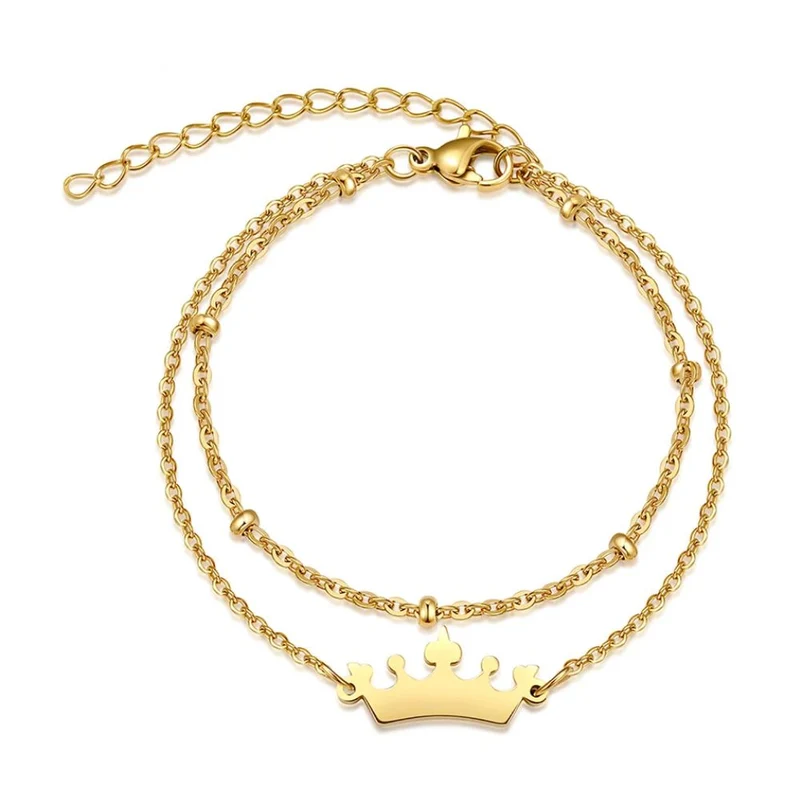 Bracelet Couronne Femme