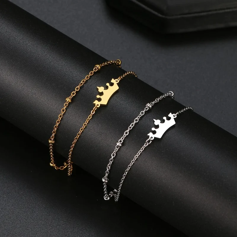 Bracelet Couronne Femme