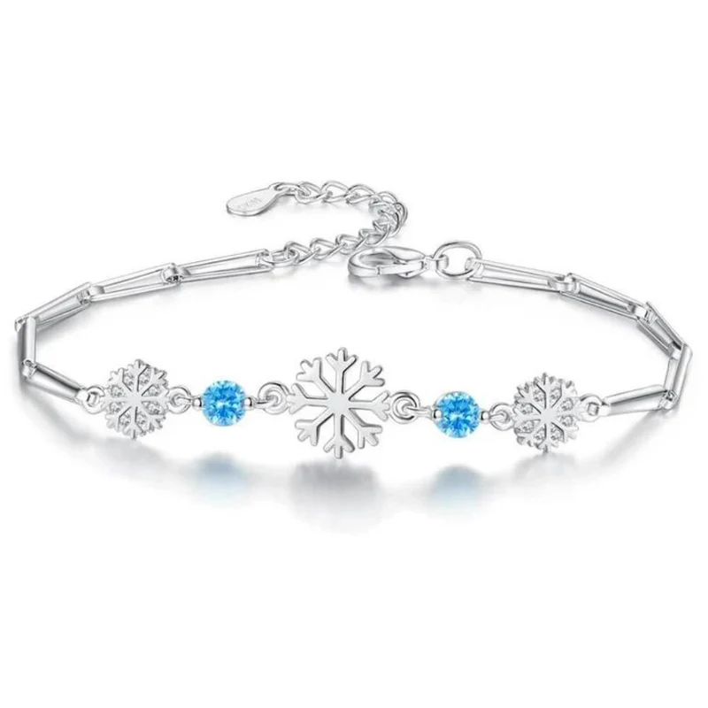 Bracelet Femme Flocon de Neige