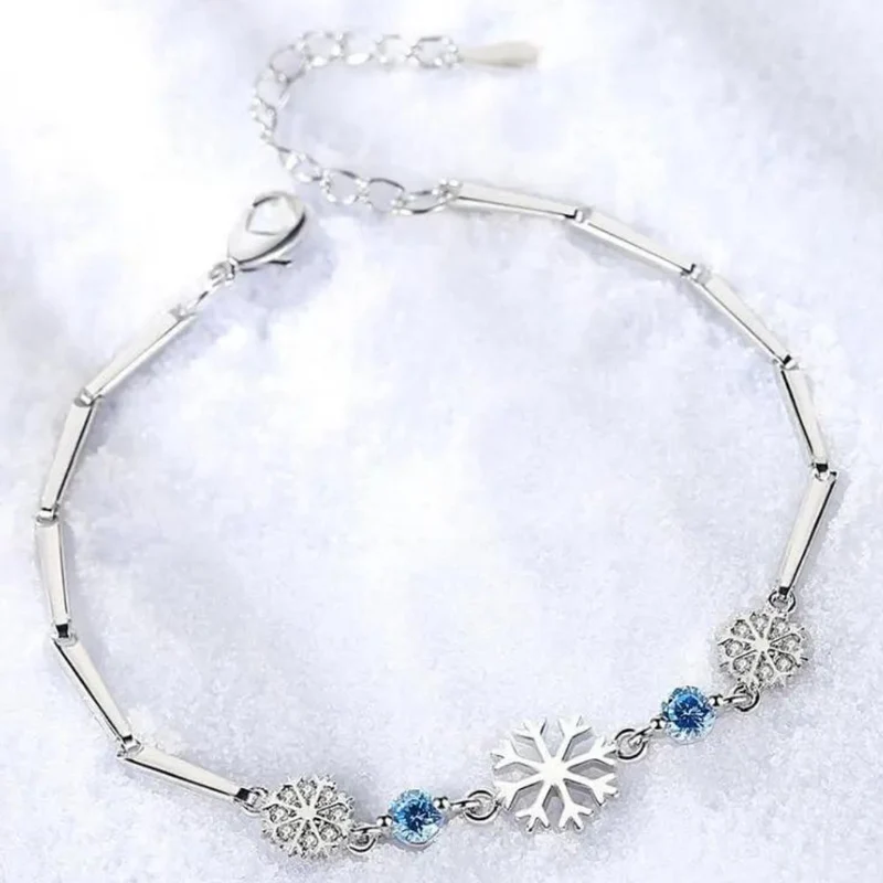 Bracelet Femme Flocon de Neige