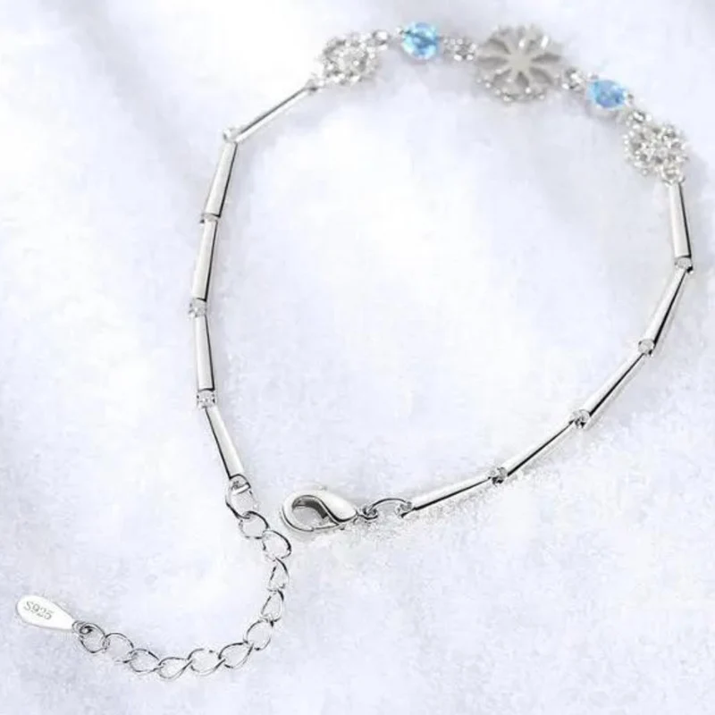 Bracelet Femme Flocon de Neige