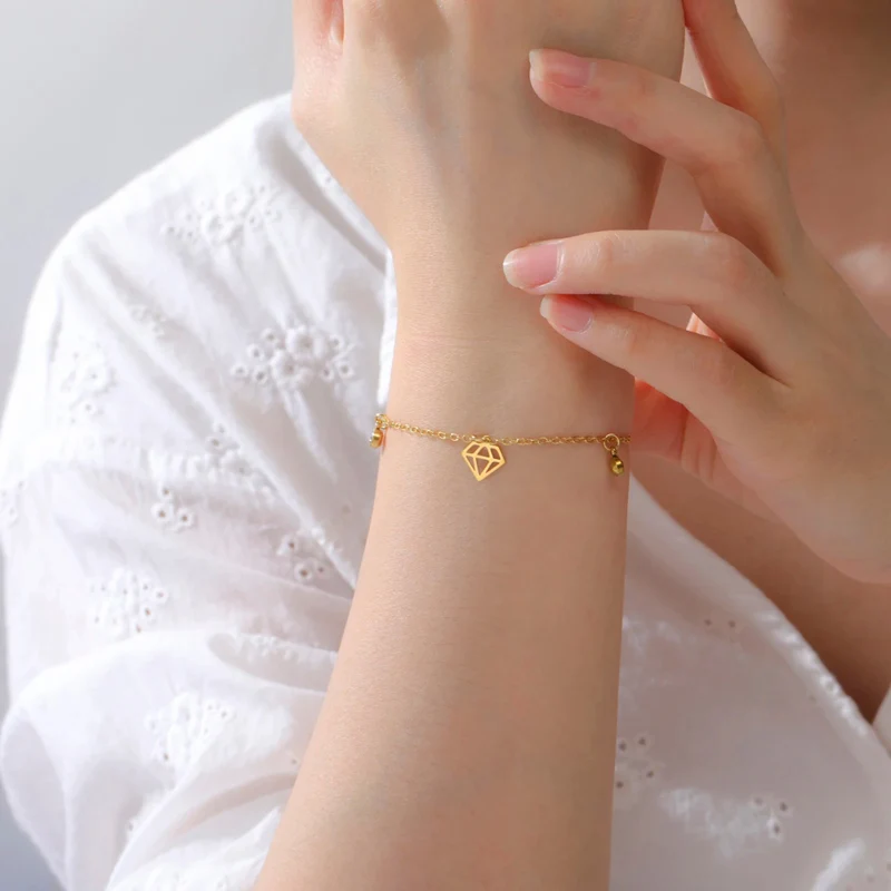 Bracelet Forme Diamant