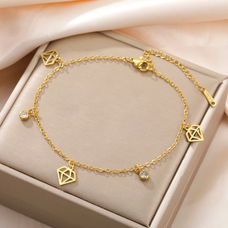 Bracelet Forme Diamant