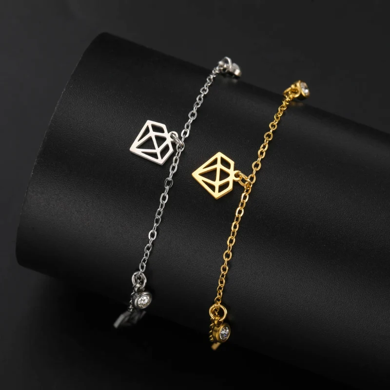 Bracelet Forme Diamant